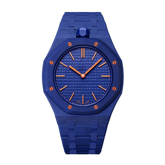 [Leaves]OAK POP EXCLUSIVE DARK BLUE BIOCERAMIC STRAP