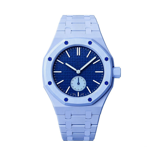 [Leaves]OAK POP EXCLUSIVE LIGHT BLUE BIOCERAMIC STRAP