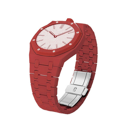[Leaves]OAK POP EXCLUSIVE RED BIOCERAMIC STRAP