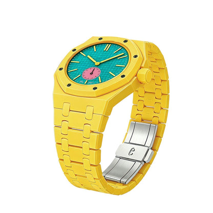 [Leaves]OAK POP EXCLUSIVE YELLOW BIOCERAMIC STRAP