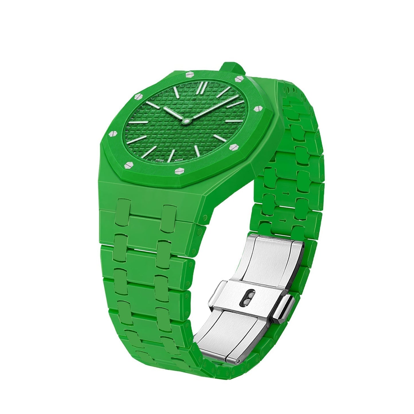 [Leaves]OAK POP EXCLUSIVE GREEN  BIOCERAMIC STRAP