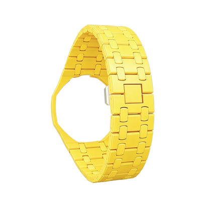 [Leaves]OAK POP EXCLUSIVE YELLOW BIOCERAMIC STRAP