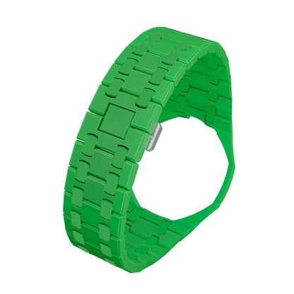 [Leaves]OAK POP EXCLUSIVE GREEN  BIOCERAMIC STRAP