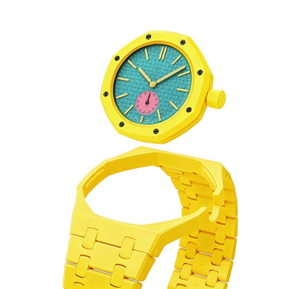 [Leaves]OAK POP EXCLUSIVE YELLOW BIOCERAMIC STRAP