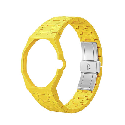 [Leaves]OAK POP EXCLUSIVE YELLOW BIOCERAMIC STRAP