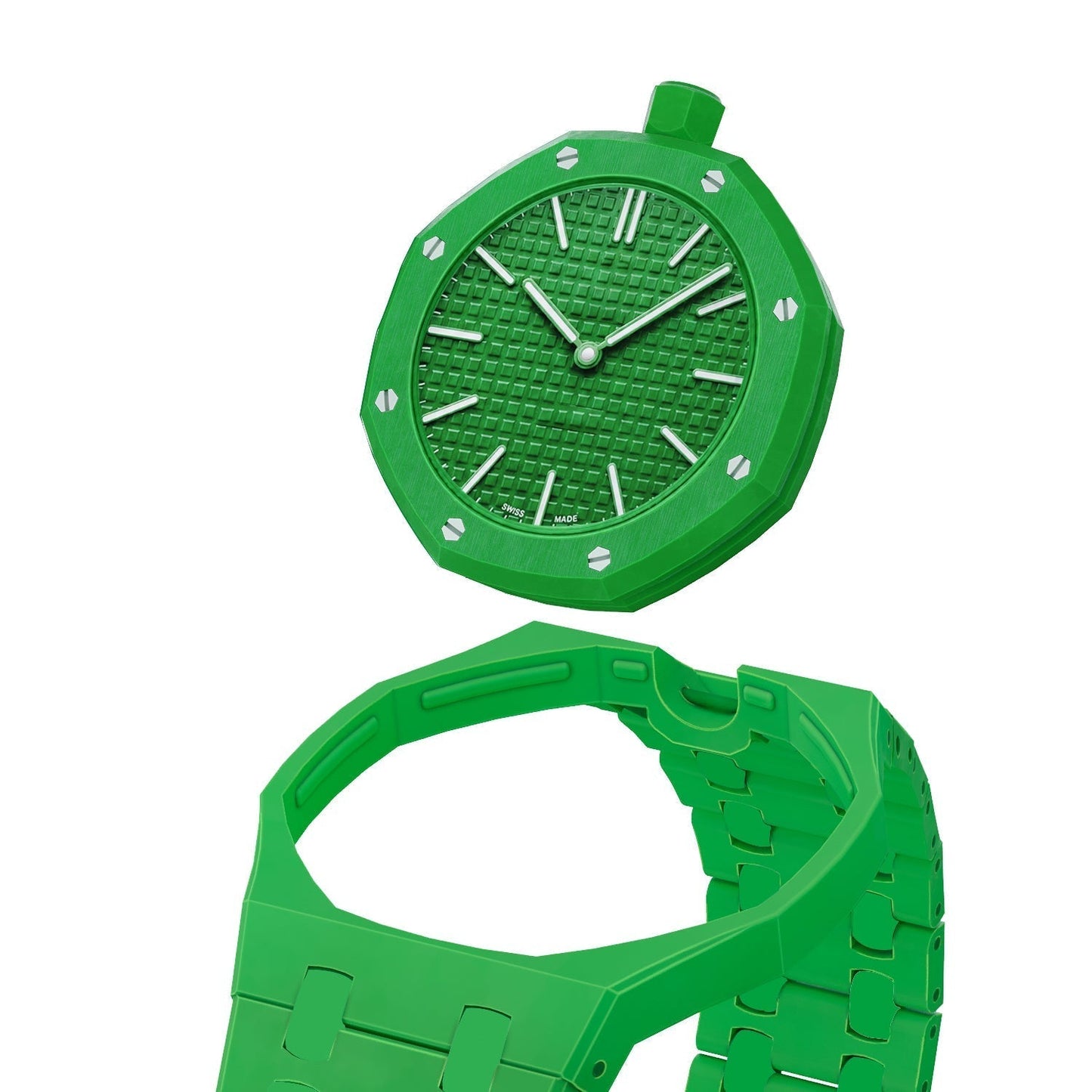 [Leaves]OAK POP EXCLUSIVE GREEN  BIOCERAMIC STRAP