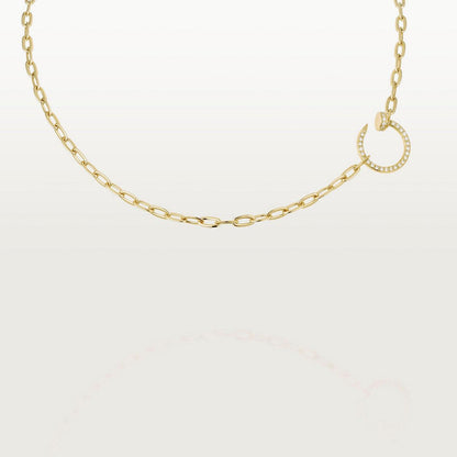 [Leaves]JUSTE NECKLACE DIAMONDS
