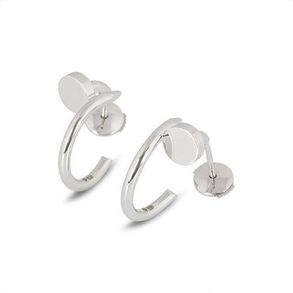 [Leaves]JUSTE EARRINGS SILVER
