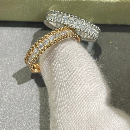 [Leaves]PERLEE DIAMOND ROSE GOLD RING