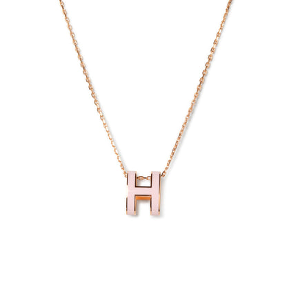[Leaves]POP H PEDANT ROSE GOLD