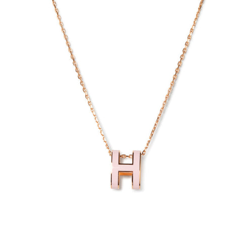 [Leaves]POP H PEDANT ROSE GOLD