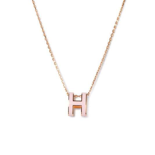 [Leaves]POP H PEDANT ROSE GOLD