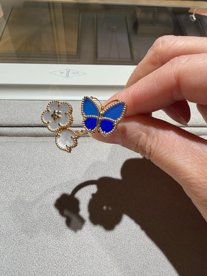 [Leaves]SPRING BUTTERFLY OPEN RING