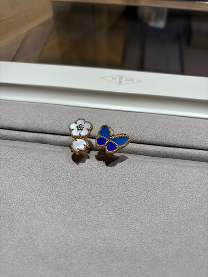 [Leaves]SPRING BUTTERFLY OPEN RING