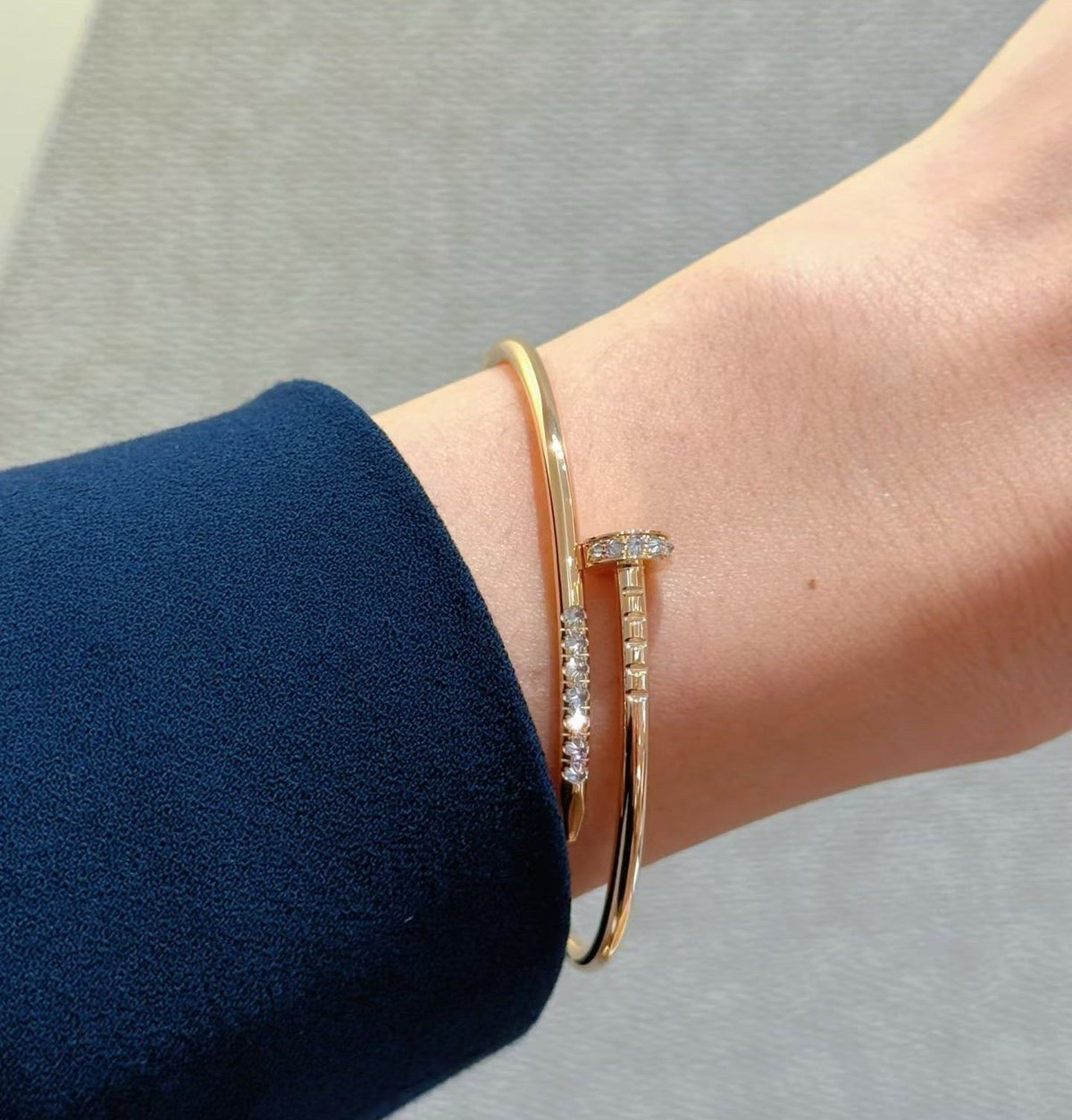 [Leaves]JUSTE BRACELET 2.5MM DIAMONDS NEW