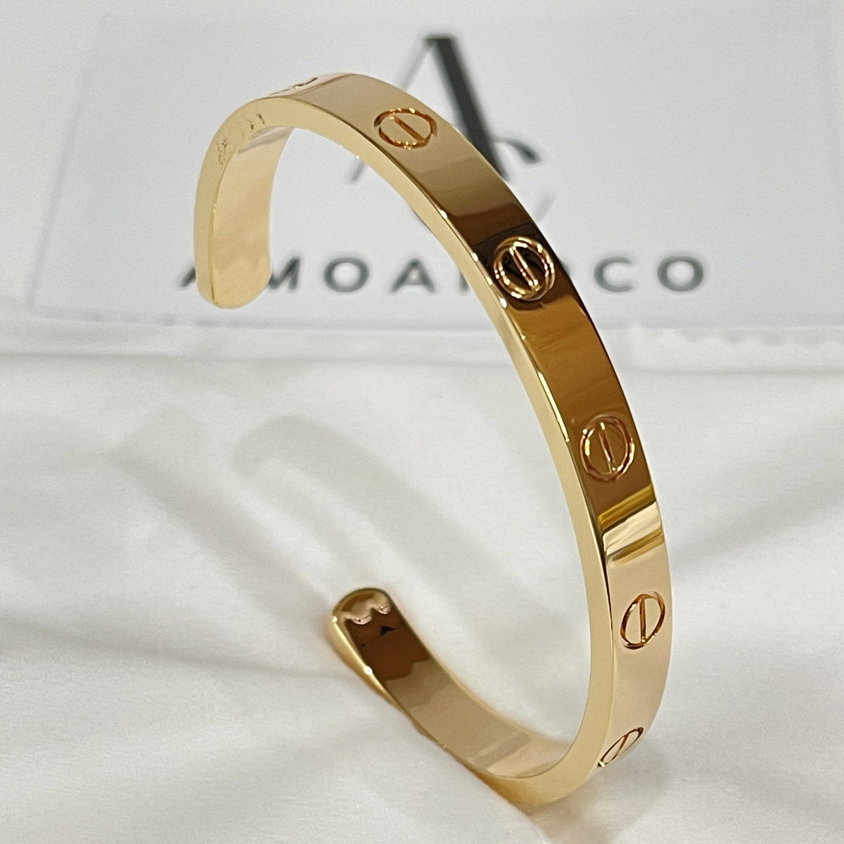 [Leaves]LOVE BRACELET 6.1MM OPEN CUFF