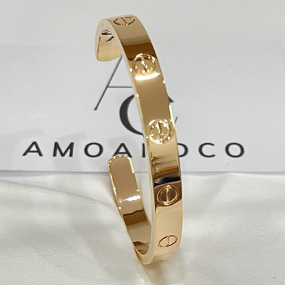 [Leaves]LOVE BRACELET 6.1MM OPEN CUFF
