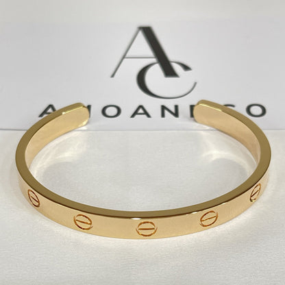 [Leaves]LOVE BRACELET 6.1MM OPEN CUFF