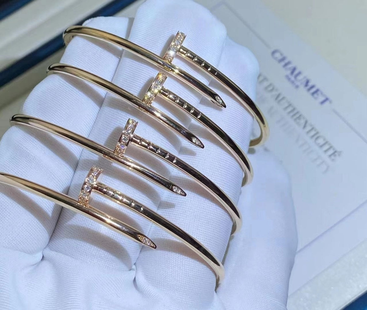 [Leaves]JUSTE BRACELET 2.5MM DIAMONDS