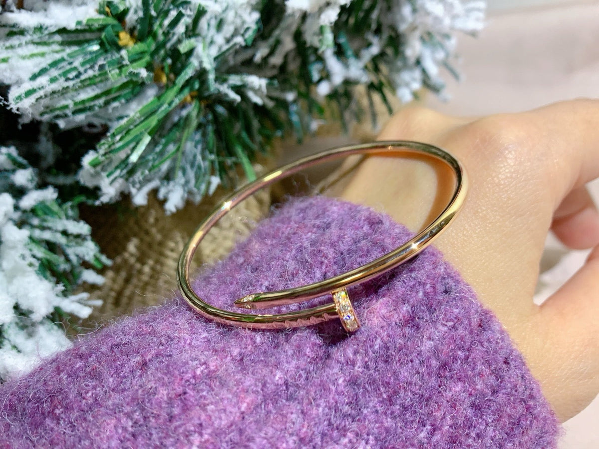 [Leaves]JUSTE BRACELET 2.5MM DIAMONDS