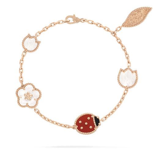 [Leaves]LUCKY SPRING 5 MOTIF BRACELET
