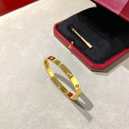 [Leaves]CLASSIC 6.1MM LOVE BANGLE - 10-DIAMOND
