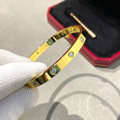[Leaves]CLASSIC 6.1MM LOVE BANGLE - 10-DIAMOND