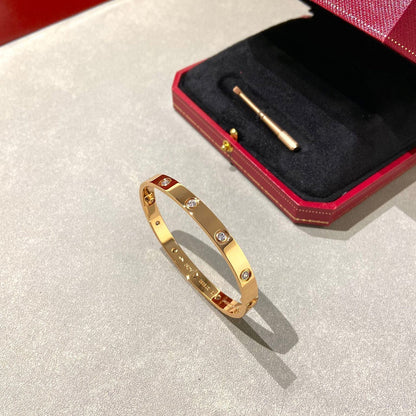 [Leaves]CLASSIC 6.1MM LOVE BANGLE - 10-DIAMOND