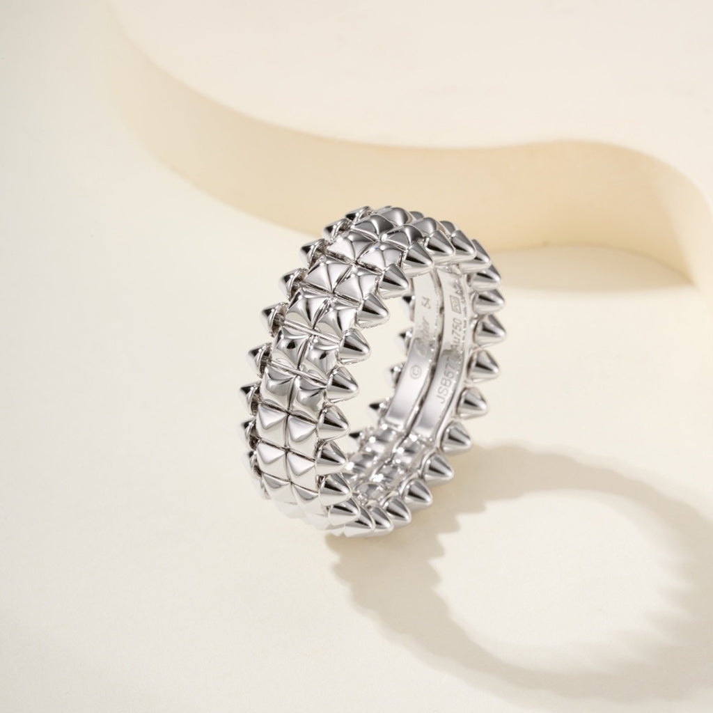 [Leaves]CLASH 9.2MM DOUBLE ROW RING