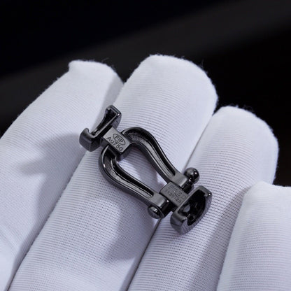 [Leaves]FORCE LARGE SERIES BLACK SAMURAI BRACELET