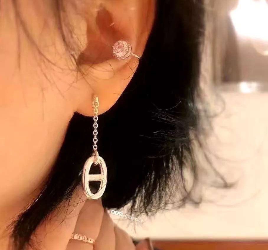 [Leaves]CHAINE TASSEL EARRINGS