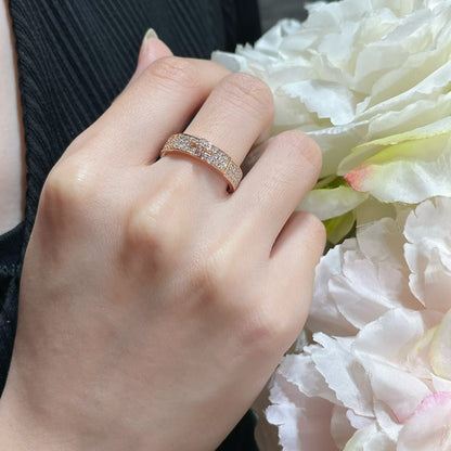 [Leaves]KELLY ROSE GOLD DIAMOND RING