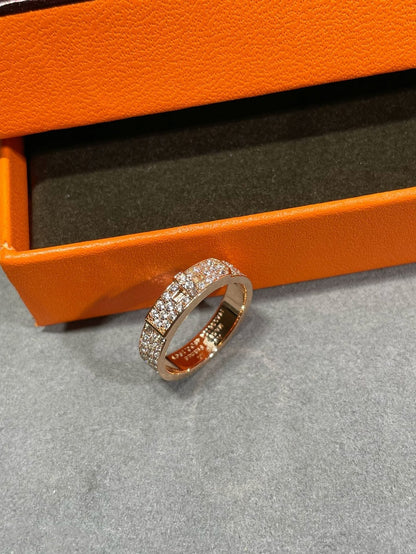 [Leaves]KELLY ROSE GOLD DIAMOND RING