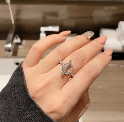 [Leaves]ECHAPPEE RING SILVER DIAMOND