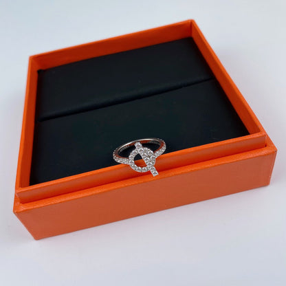 [Leaves]ECHAPPEE RING SILVER DIAMOND