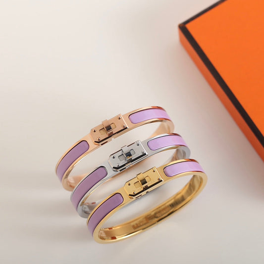 [Leaves]HM KELLY PURPLE BRACELET