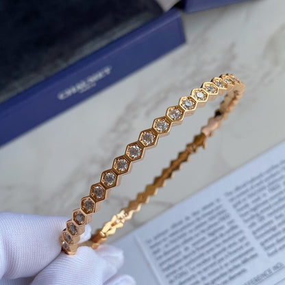 [Leaves]BEE LOVE GOLD BRACELET FULL DIAMOND