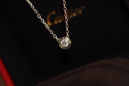 [Leaves]DAMOUR DIAMOND NECKLACE