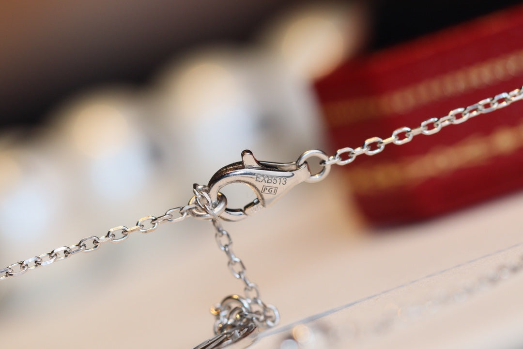 [Leaves]DAMOUR DIAMOND NECKLACE
