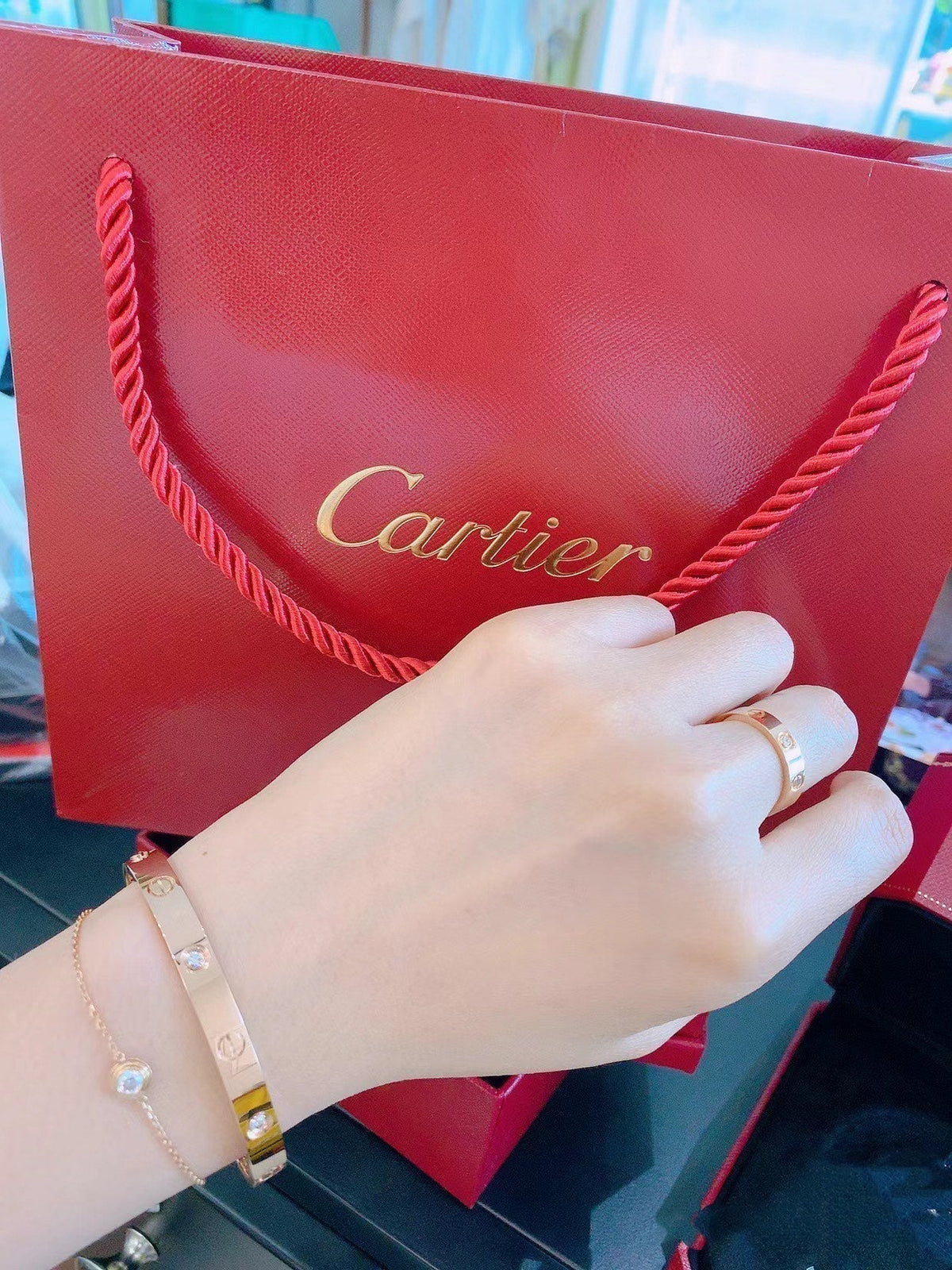 [Leaves]DAMOUR DIAMOND LINK BRACELET