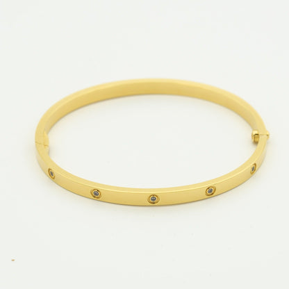 [Leaves]LOVE BRACELET 3.65MM 10 DIAMONDS
