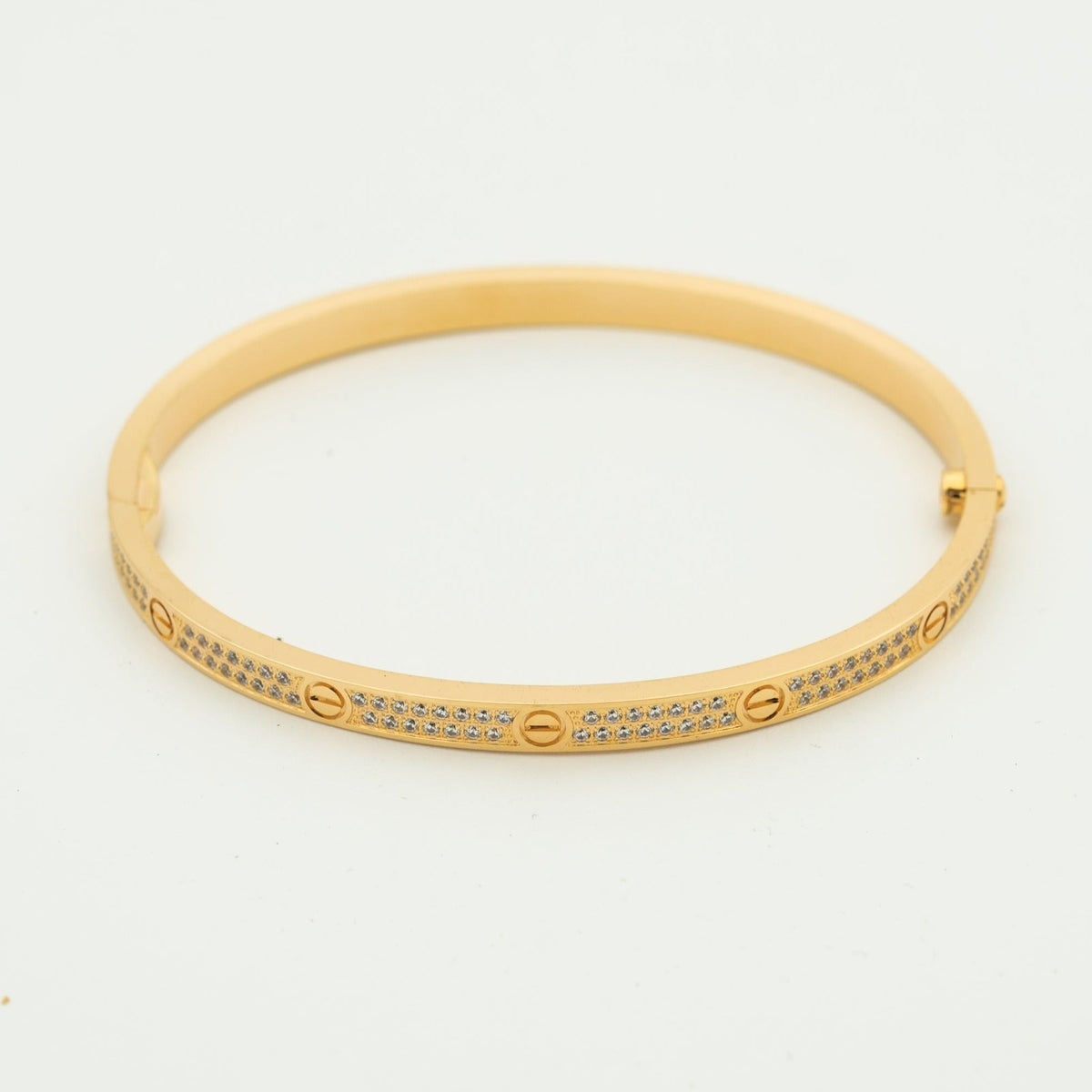 [Leaves]LOVE BRACELET 3.65MM DIAMOND-PAVED