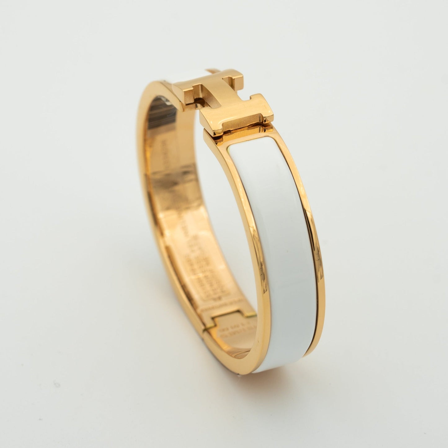 [Leaves]H WHITE BRACELET