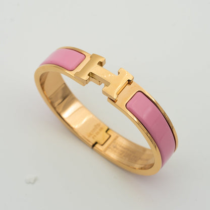 [Leaves]H PINK BRACELET