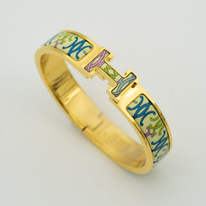 [Leaves]H BRACELET BEIGE MULTICOLOR