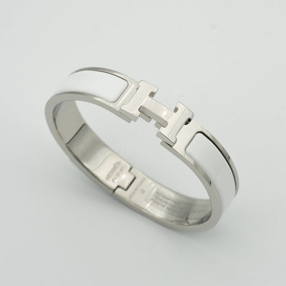 [Leaves]H WHITE BRACELET