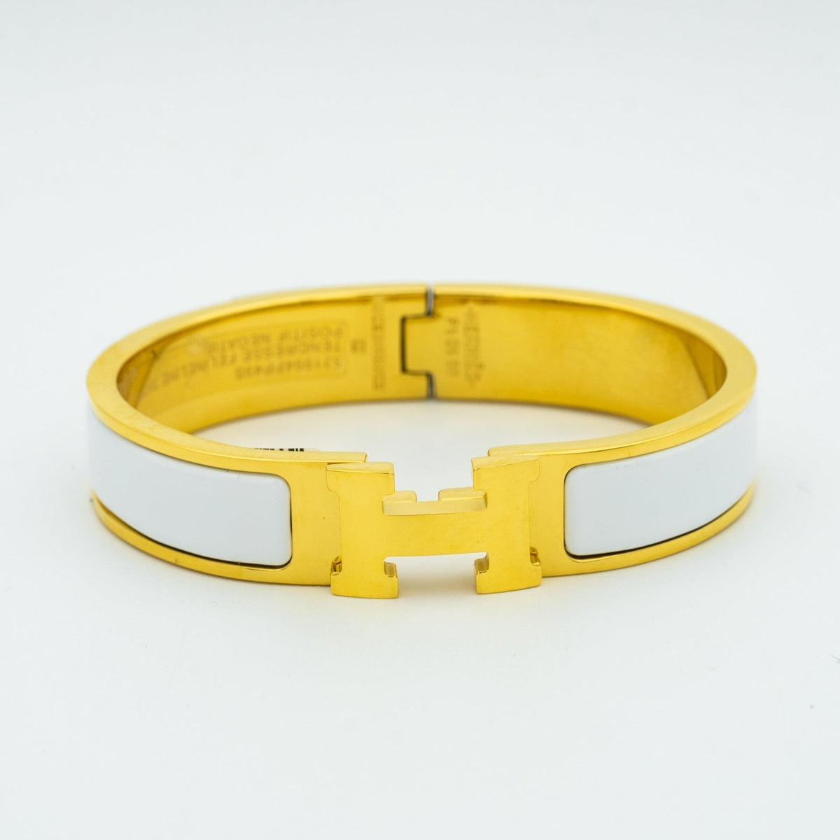 [Leaves]H WHITE BRACELET