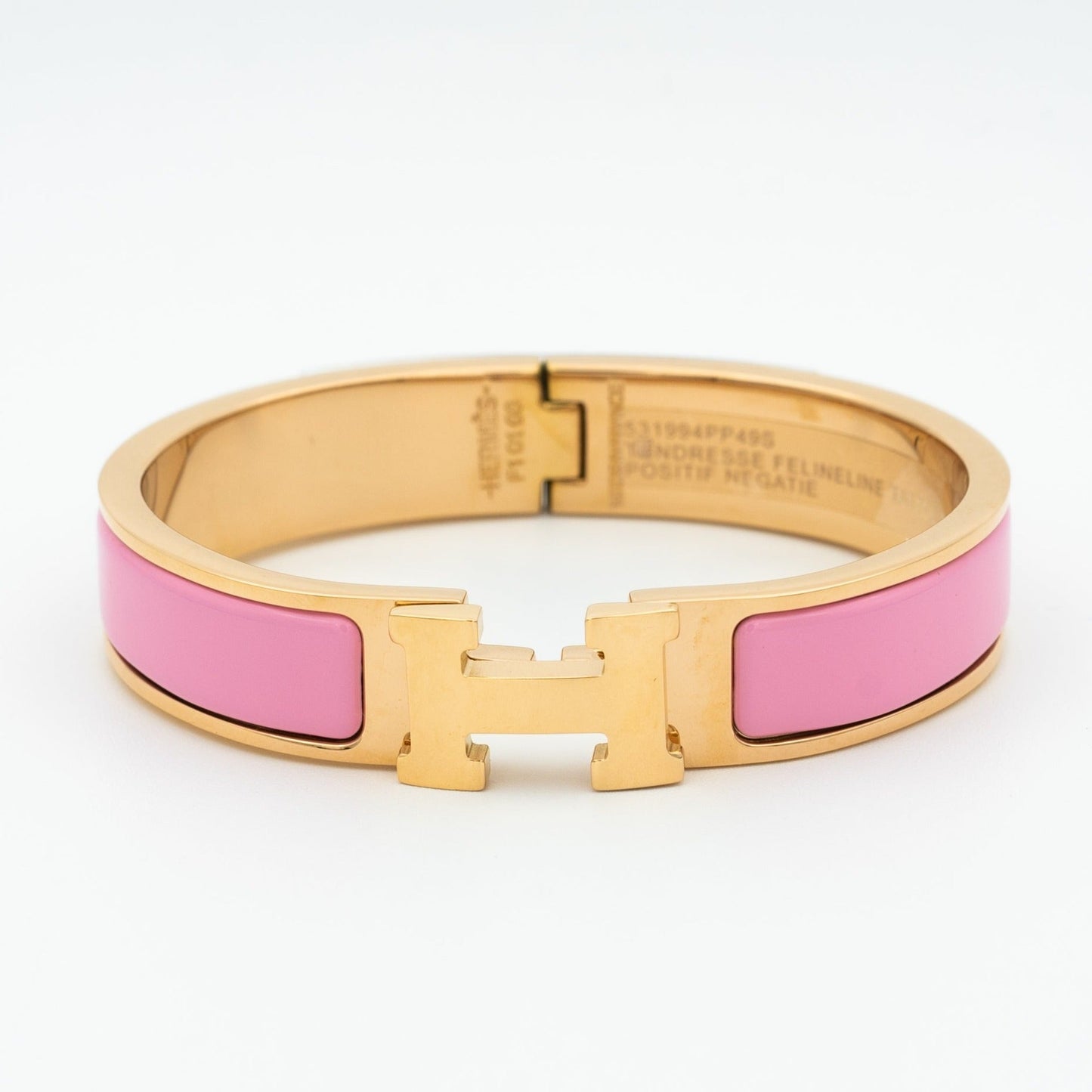 [Leaves]H PINK BRACELET