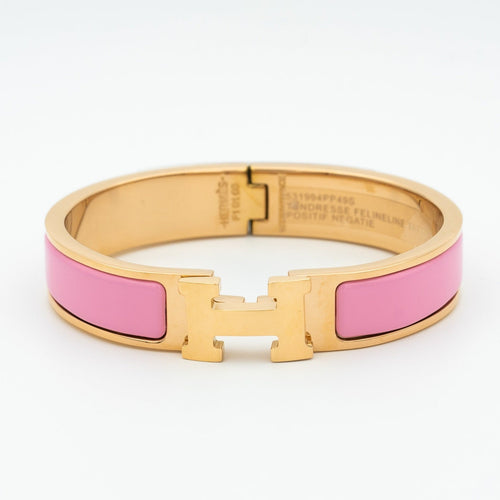 [Leaves]H PINK BRACELET