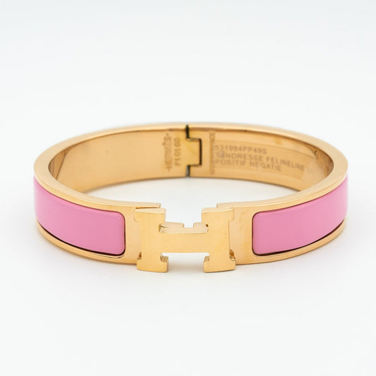 [Leaves]H PINK BRACELET